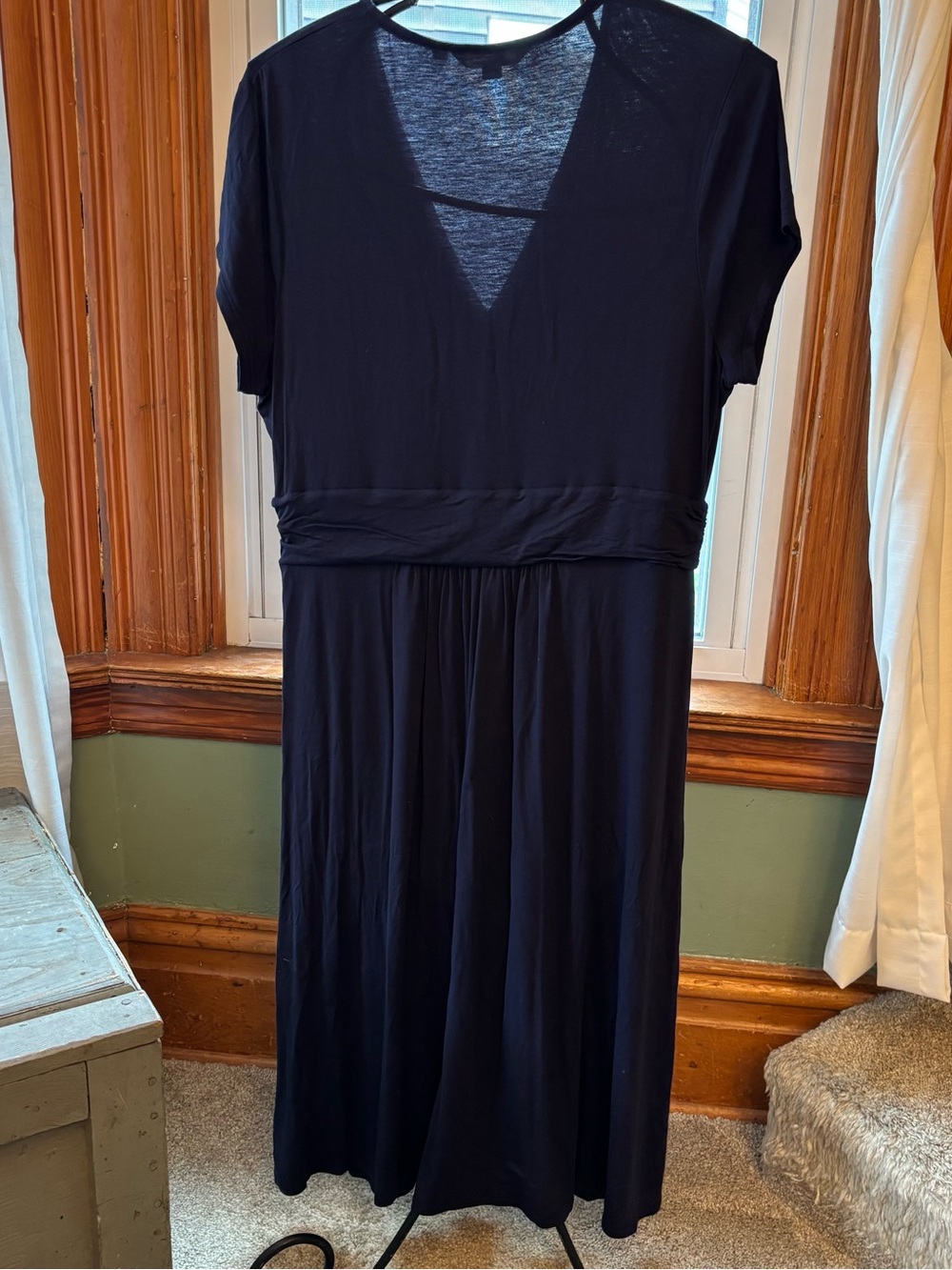 Boden Lola Jersey faux wrap dress | size 14L - Picture 7 of 7